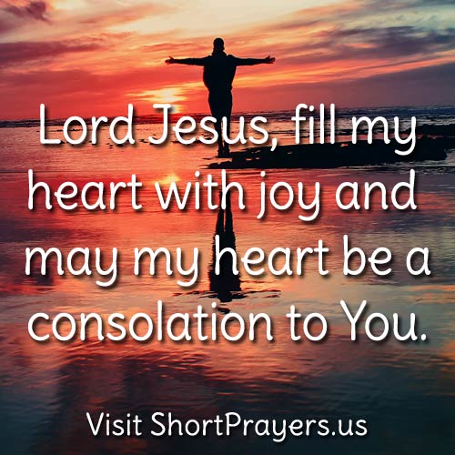 short prayer for joy