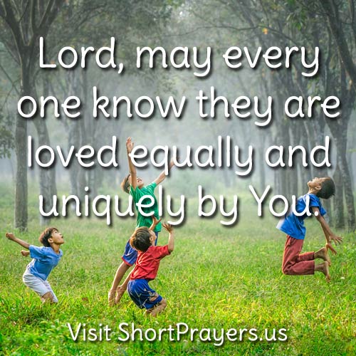 Equally loved by God pic